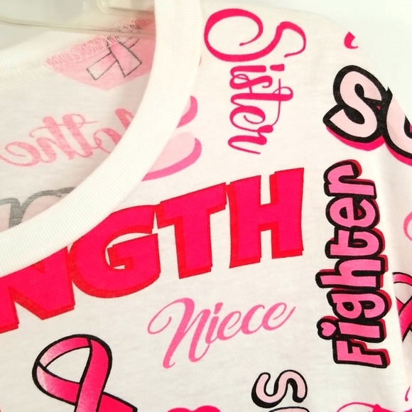 Donating 6/20/25 or Accepting Best Offer❤️3/$30 Breast Cancer Awareness Pink Top - Picture 5 of 11